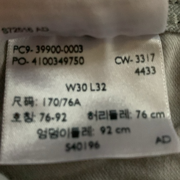 Dockers Slim Tapered stretchy comfy blue Pants Cotton Mens 30 x 32 - Picture 4 of 8